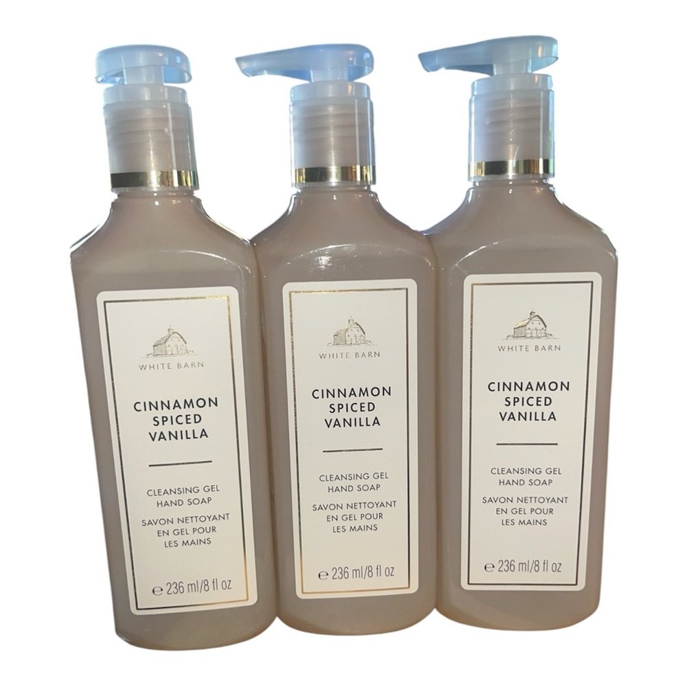 White Barn Cinnamon Spiced Vanilla Hand Soap  (3 Pack)